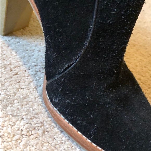 10 Crosby Derek Lam, sz9 Maddox blk suede bootie - Picture 2 of 3